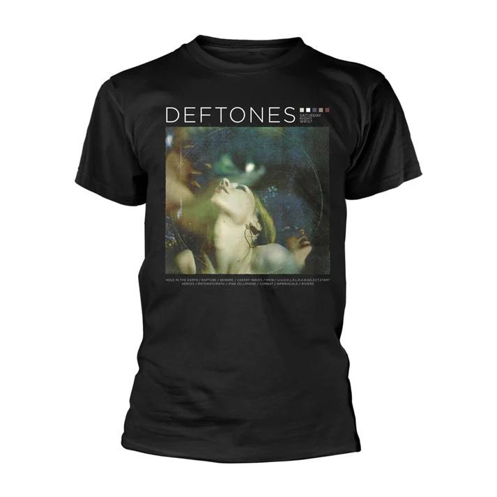 Deftones Around The Fur Men Women Printed T-Shirt Black Band Unisex Cotton Summer Street Harajuku Comfortable Oversized T Shirts
