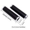 UPANBIKE Bike Grip 7/8" Leather Grip Double Lock Grip for