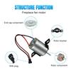 Fire Place Fan Accessories Motor Power Generation Sheet Heat Powered Stove Fan High Efficiency Low Noise Replacement