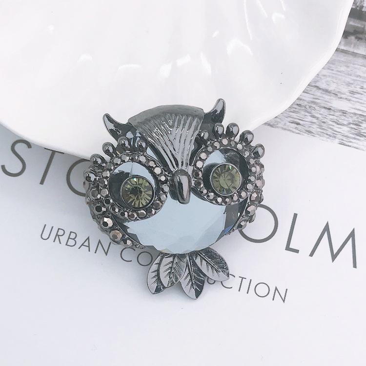 Owl Refrigerator Magnets: DIY Jewelry & Clothing Accessories with Diamond Stickers