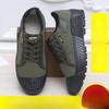 Men's Summer Shoes, Wear-resistant Military Training Shoes, Construction Site Labor Protection Shoes, Rubber Shoes, Canvas Shoes
