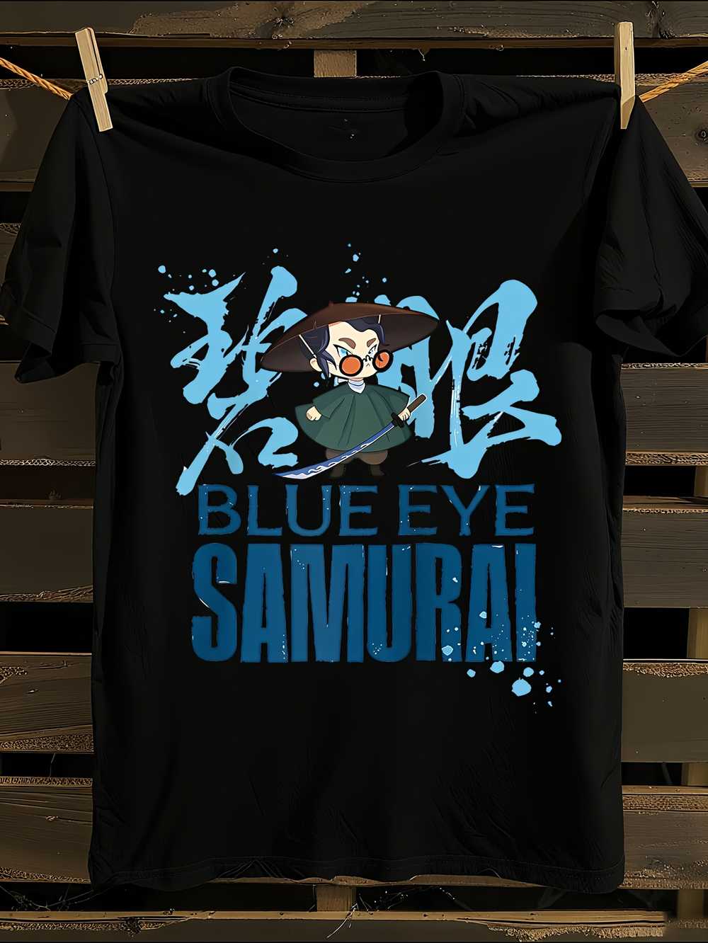 Blue Eye Samurai Anime T-Shirt M
