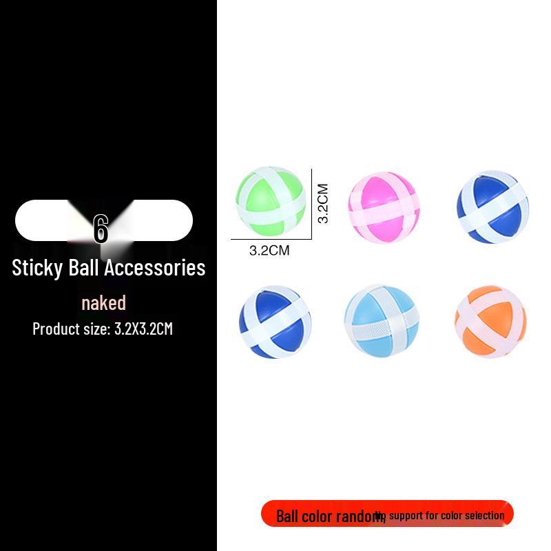 Children's Indoor/Outdoor Sticky Dartboard Set: Target Throwing Toy for Parent-Child Interaction