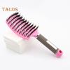 Belüftete Haarbürste, tragbar, antistatisch, dünn, dick, lockig, lang, nass, trocken, Paddelbürste für Frauen und Mädchen, Kopfhautmassage, Haarstyling, Entwirrungskamm
