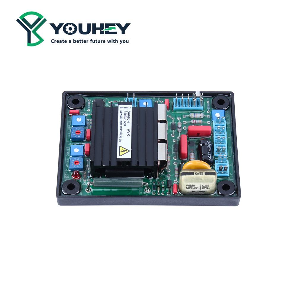 SA665-1AVR Voltage Regulator Board for Diesel Brushless Generators, AVR SA465-2 Stabilizer