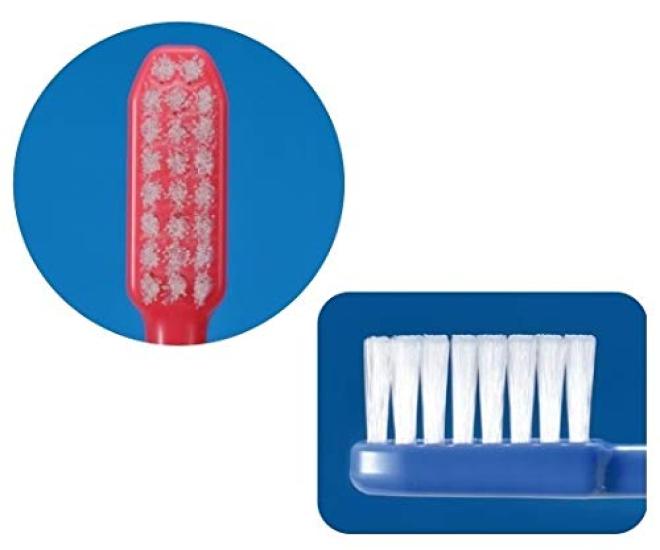Shiai Medical Toothbrush, Extra Soft, 4 Colors, 100 Brushes, Ci206 SS