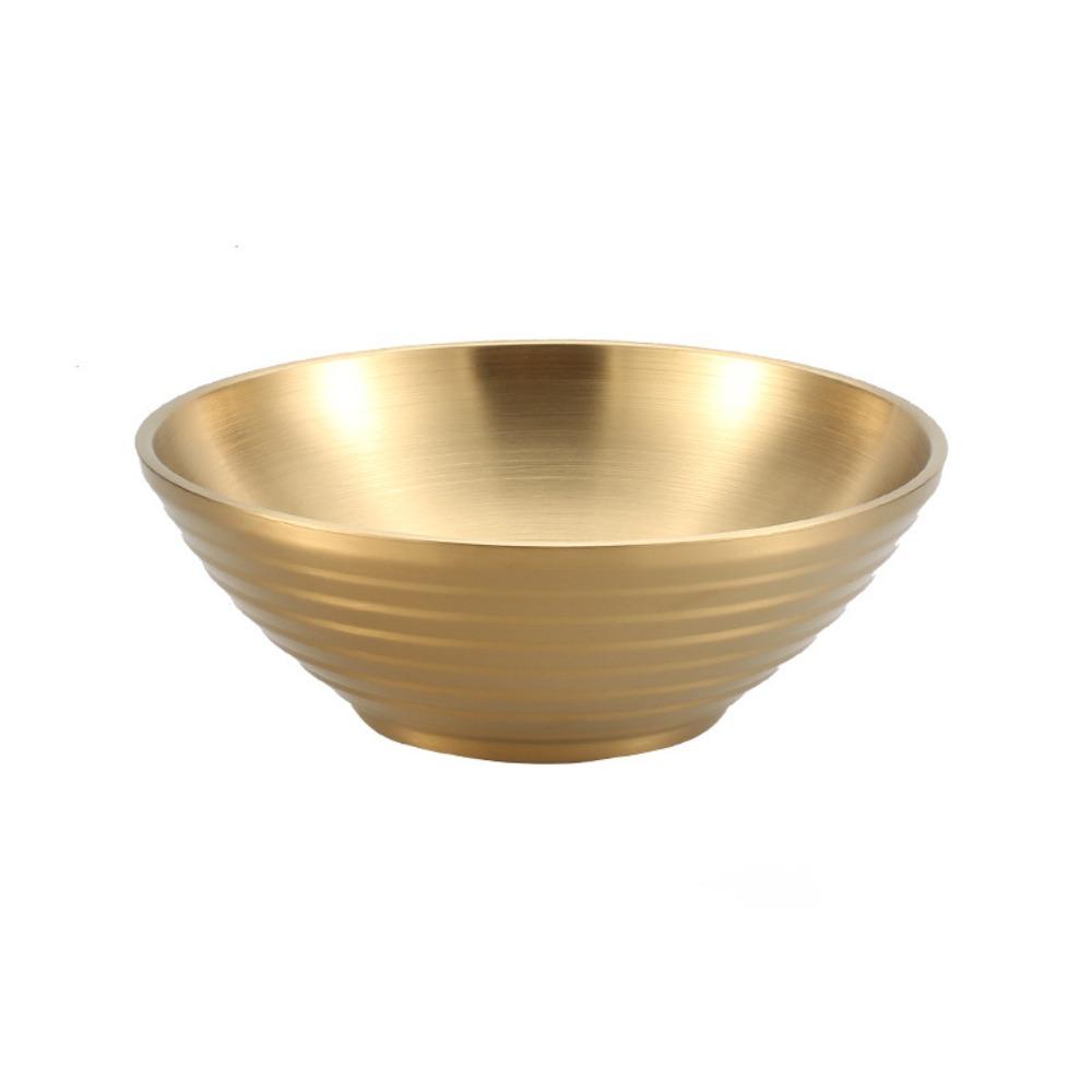 Heat Insulated Ramen Bowl Anti Fall Instant Noodles Bowl Smooth Double Layer Rice Bowl  Restaurant