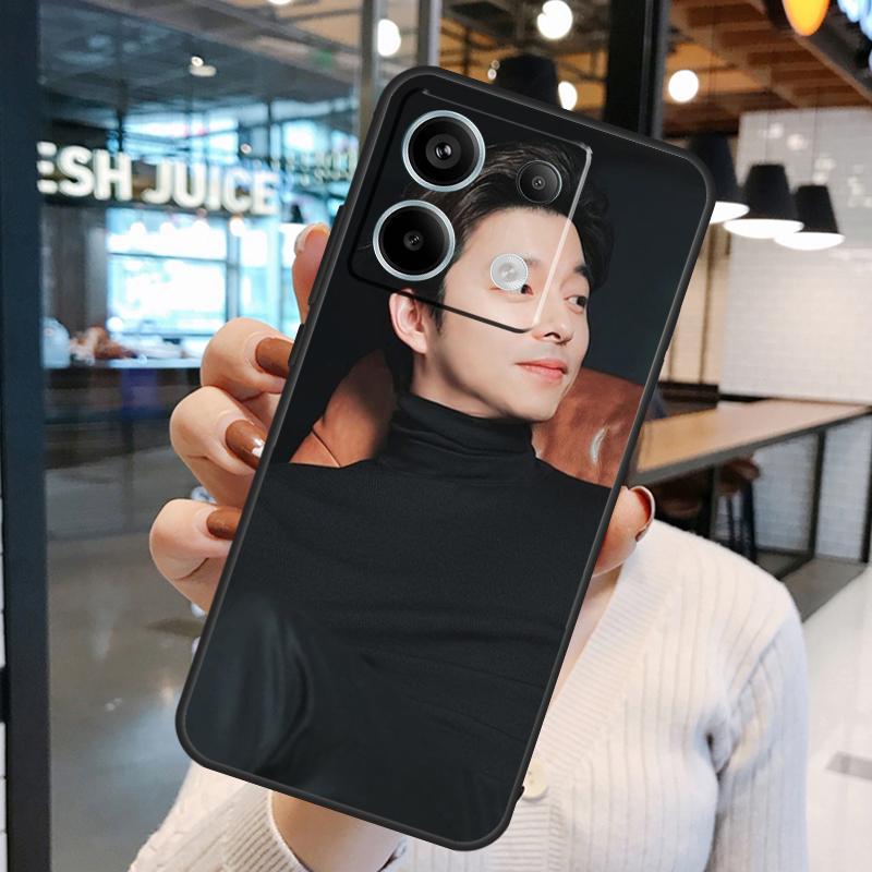 Korean Actor Gong Yoo Case For Xiaomi Redmi Note 12 11 9 10 13 Pro Plus 12S 11S 10S 9S Redmi 13 10C 12C 13C Cover