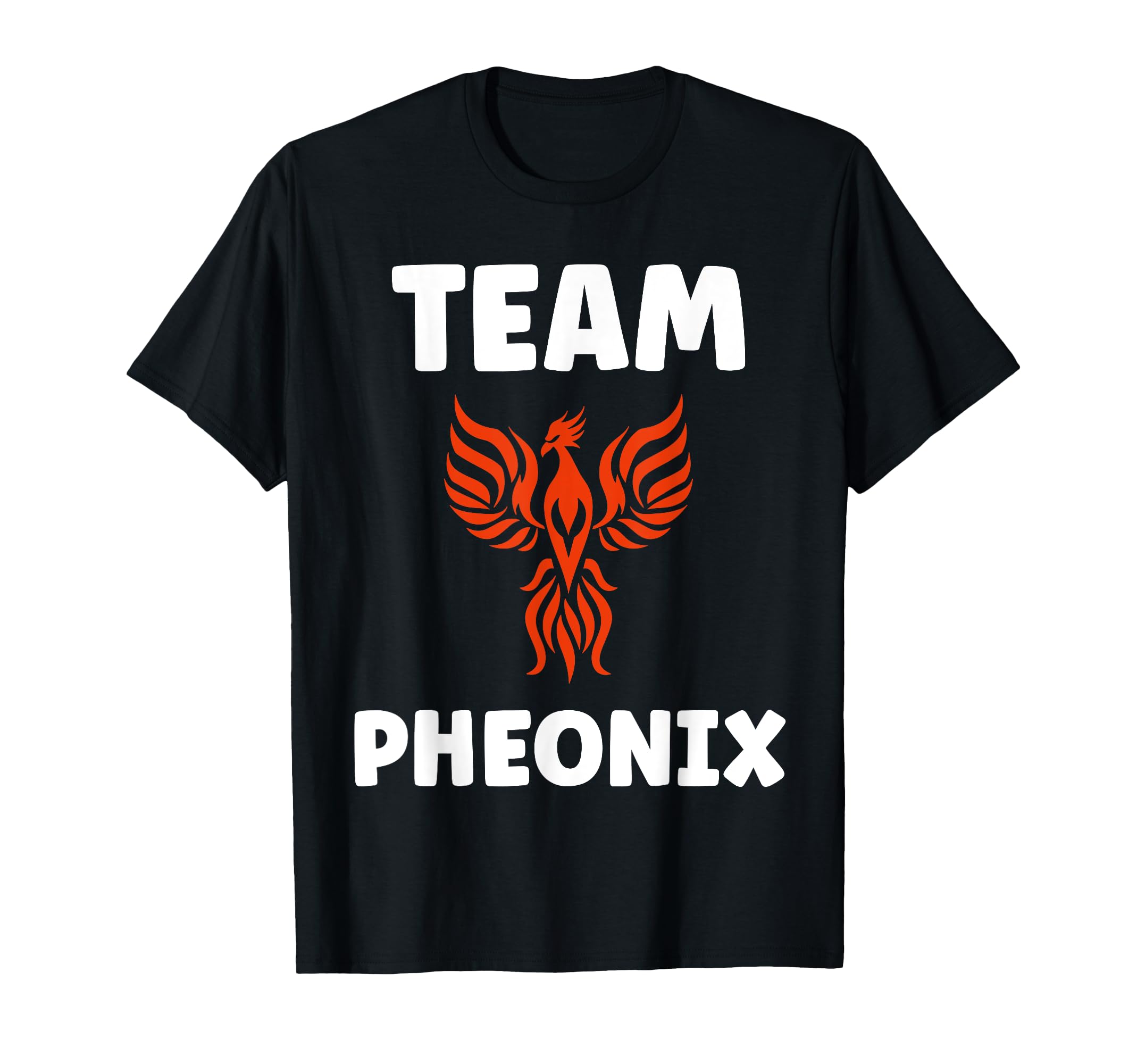 

Humor Phoenix Animals Simple Fire Bird Team Phoenix T-Shirt чёрный