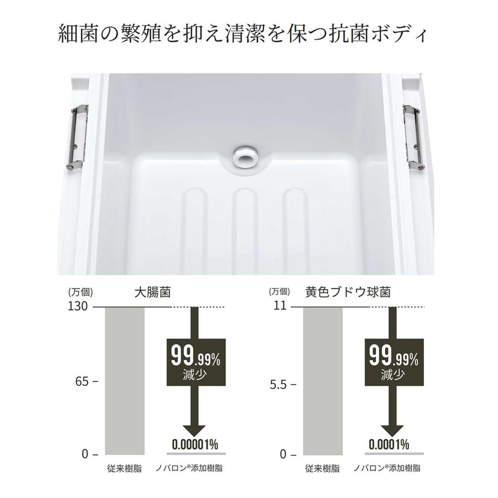 Shimano Speza Light 25L Cooler Box with Casters (NS-E25Y, Gray)