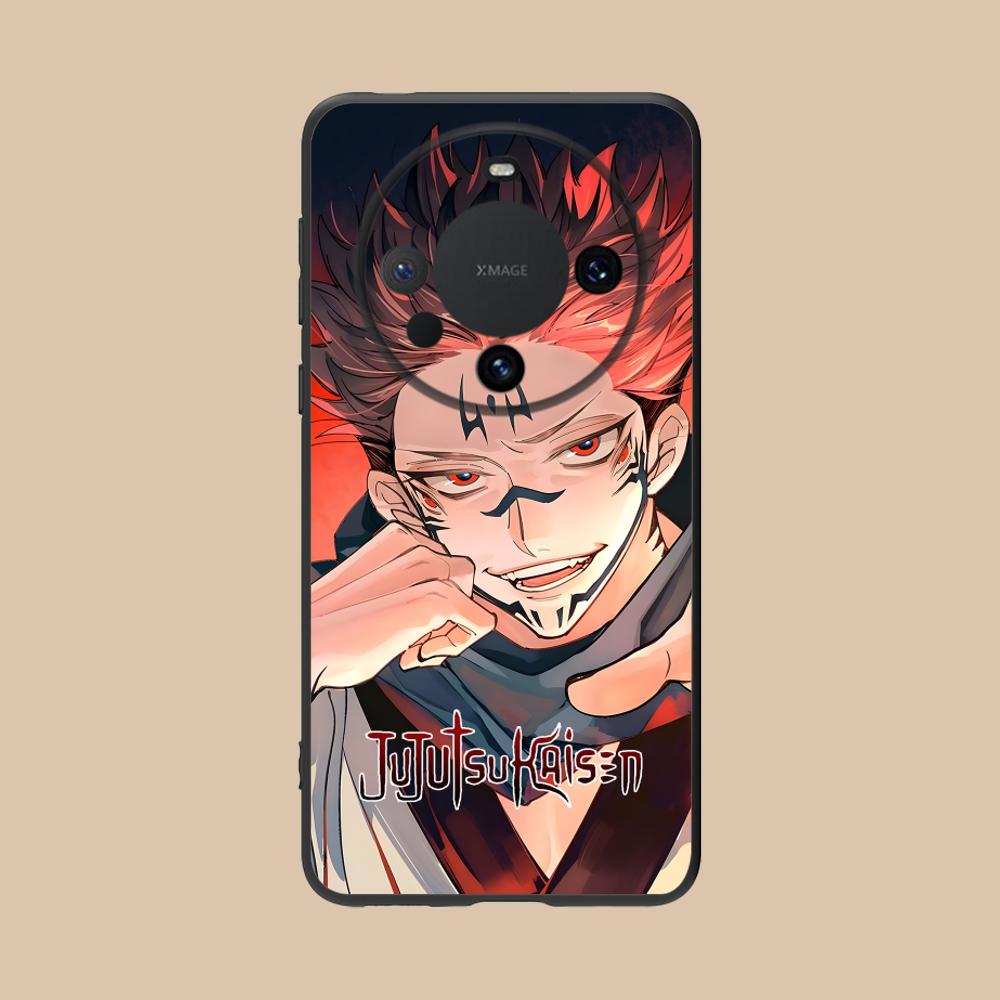 Jujutsu Kaisen Sukuna Mobile Phone Case for Huawei Mate 60 50 40 30 20 10 Pro Plus Lite E 5G Colour Printing Cover Cover Pretty