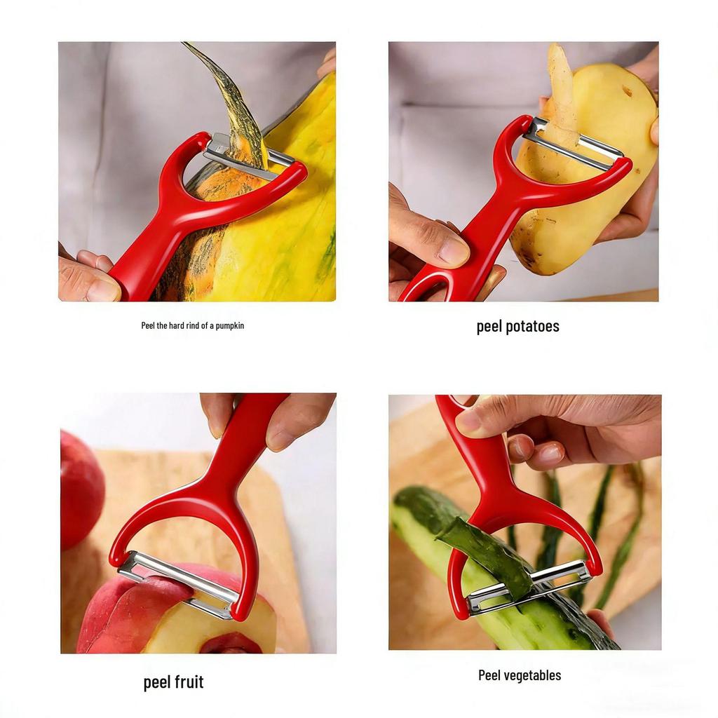 Multi-Functional Stainless Steel Fruit & Vegetable Peeler