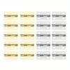 50Pcs Tiny Mini Small Metal Hinge for 1/12 House Miniature Cabinet Furniture Fittings for Cabinets 10 X 8mm Home Hardware