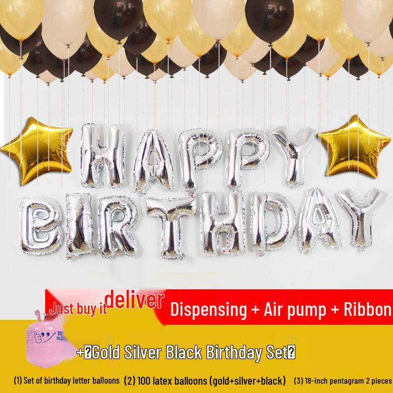 Helium & Nitrogen Tanks with Air Pump for Balloons - Small & Large Sizes for Party Decorations