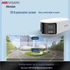 Cameră de rețea HIKVISION 6MP 180° Ultra-Wide cu lentile duble, color, PoE, tip bullet, priză CN (adaptor inclus)