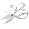 Heavy Duty Poultry Shears Ultra Sharp Meat Cutter Scissors Boning Scissors  For Kitchen
