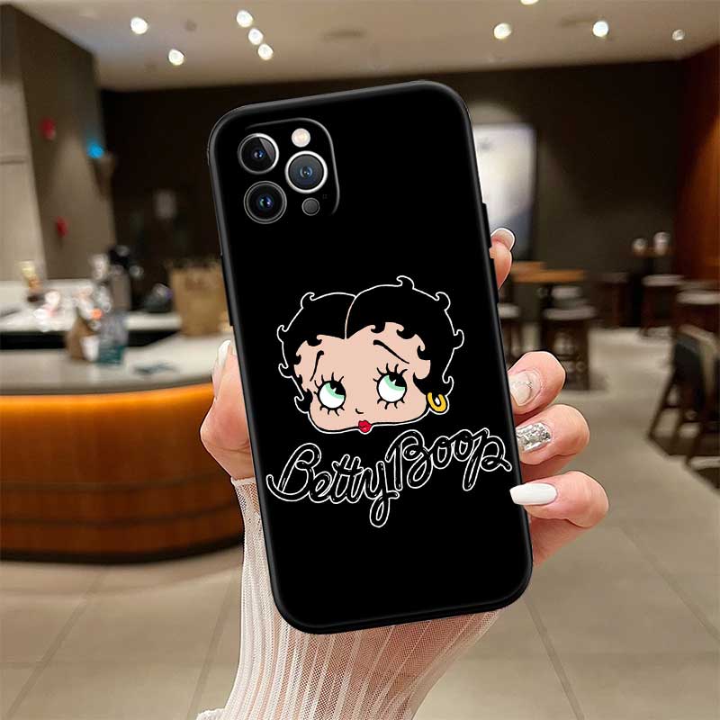 UP10 B-Bettys Art B-Boops Case for Samsung Galaxy M06 M15 M16 M35 M55 M56 A36 A42 A50 A50S A51 A52 A32 A33 A05 A05S A06 A16 A20