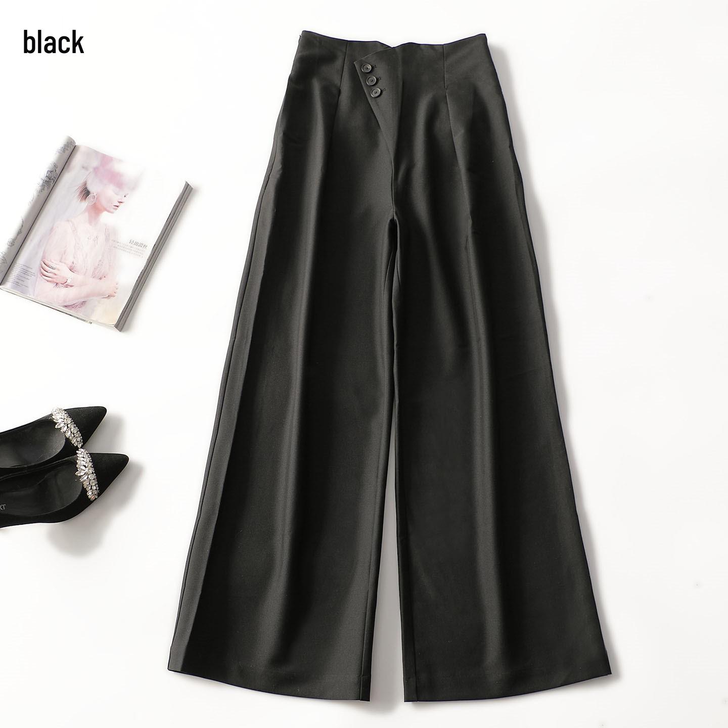 

Autumn Long Casual Women s Pants - Shenzhen Mingwei Collection Small чёрный