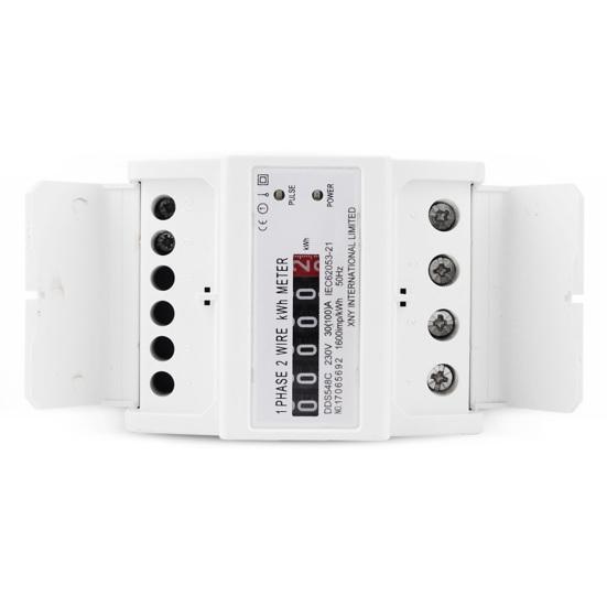 DDS548C 30-100A 230V Rail Type Electricity Meter Widely Used Counter Practical Electric Energy Meter Household