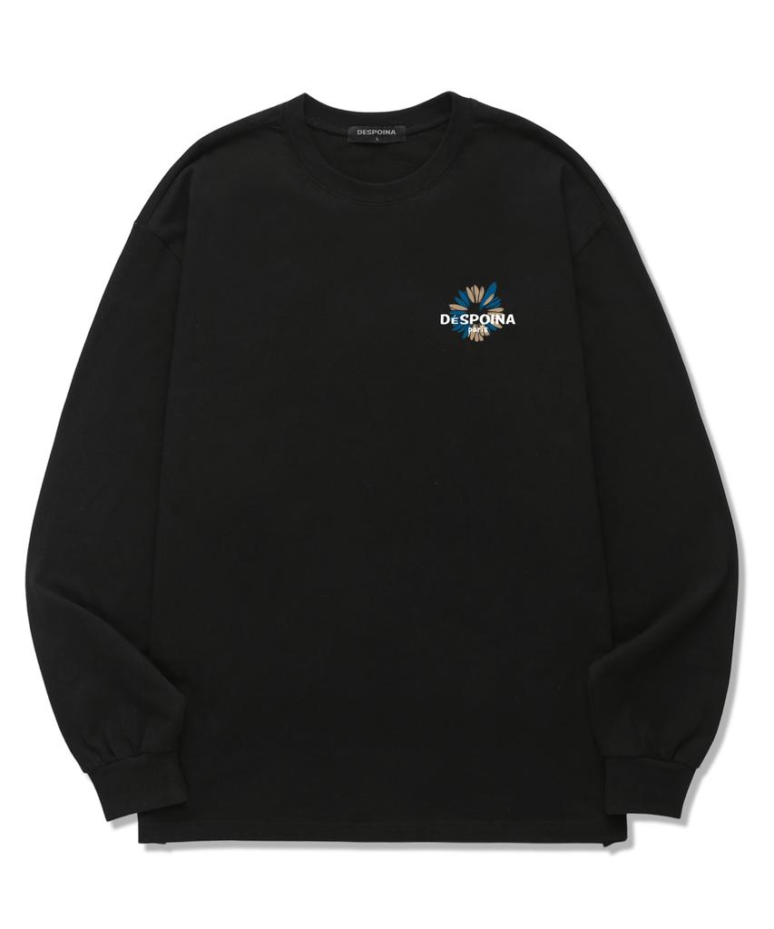 Ujeu Small Flowers Long Sleeve (Dls025) Black