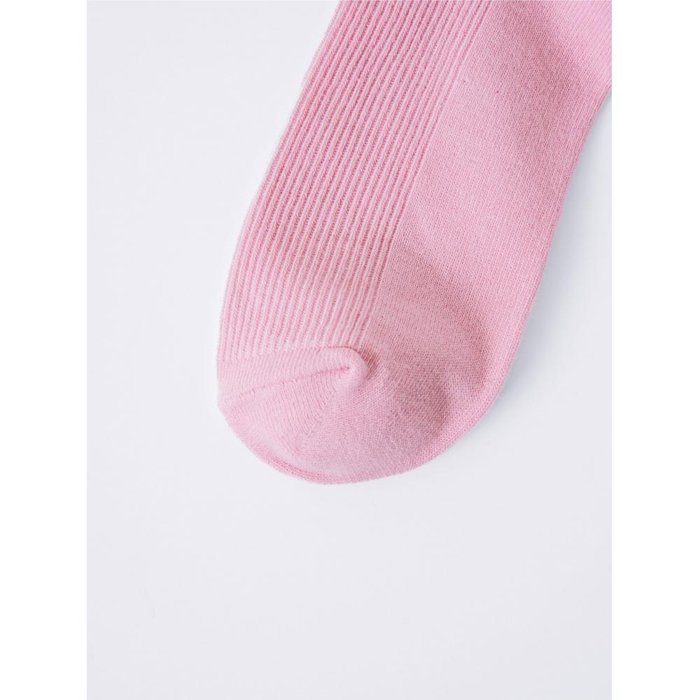 DaiSo Women S paStel Mid Calf SockS Pink