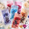 12 Sheets INS Plant Flower Scrapbooking Materials PET Sticker Pack Junk Journal Collage Decorative Aesthetic Stationery Stickers