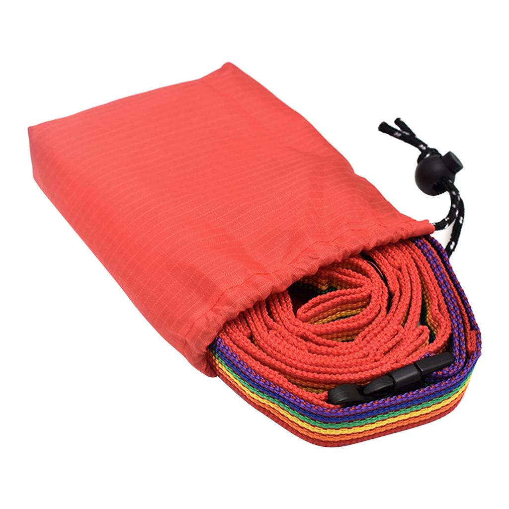 Camping Lagerung Lanyard Einstellbare Länge Schnalle Design Campingplatz Lagerung Strap mit Lagerung Tasche für
