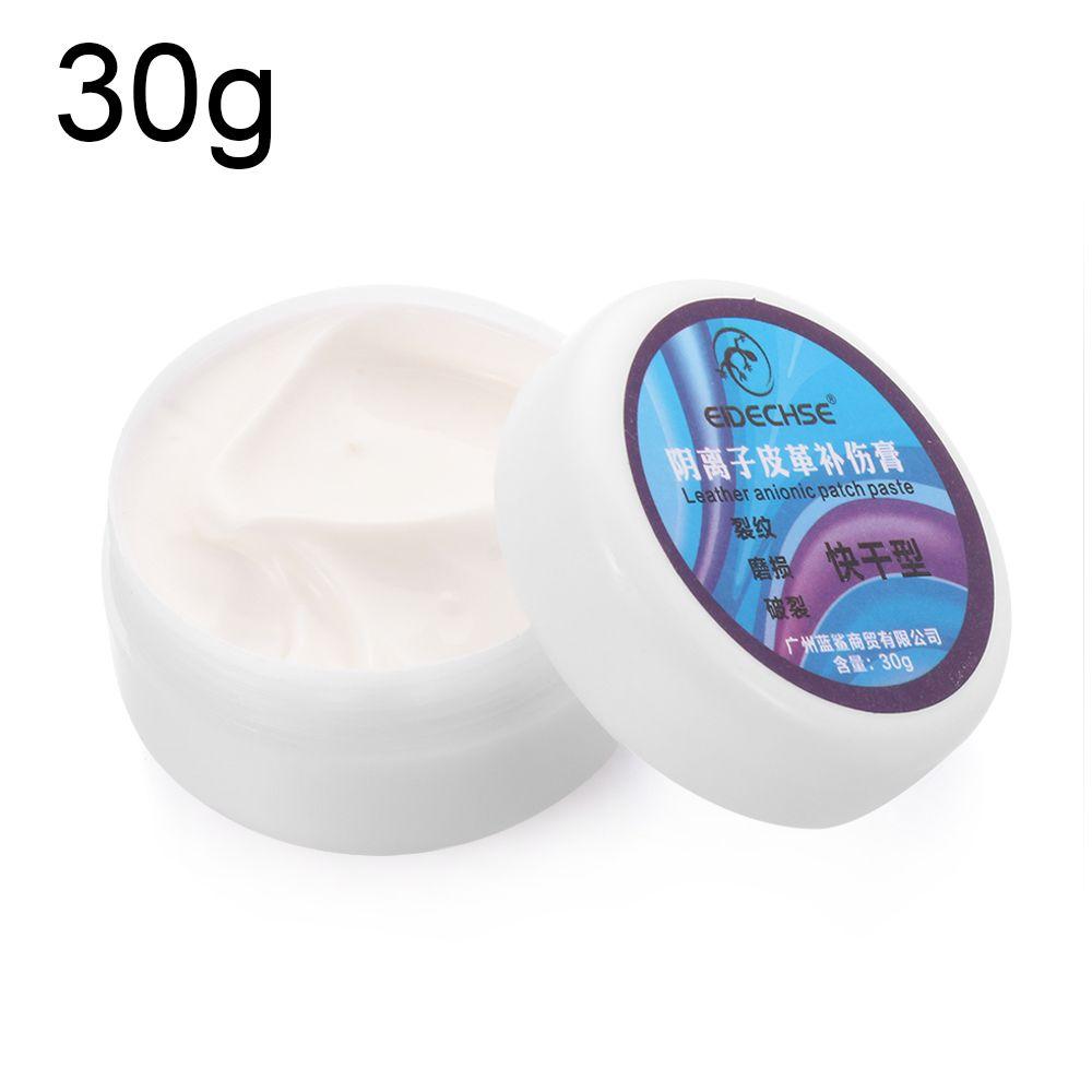 

30/60 г Крем для ремонта кожи Быстросохнущий Краситель Восстановитель цвета Многофункциональный Набор для чистки Инструмент для деконтаминации Для выцветшей изношенной 30g