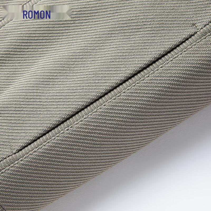 Luomeng Men's Anti-Wrinkle Baseball Collar Jacket