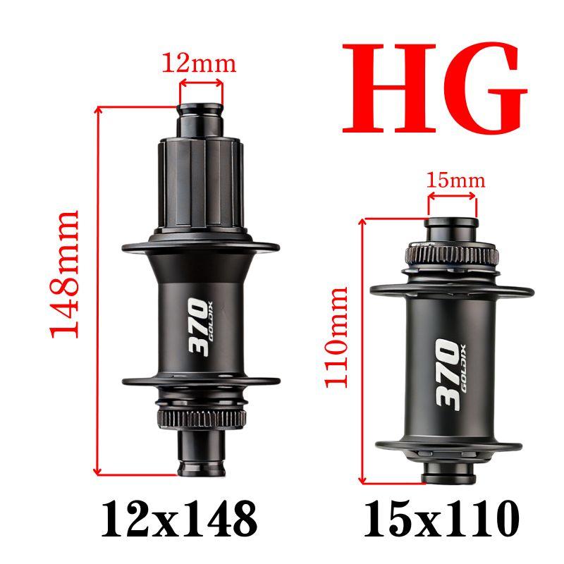 32H Boost Cube Rear 12X148 Front 15X110 Mtb Hubs 12 Speed Micro Spline Ratchet 36T Centerlock Sealed Bearing For Shimano Sram