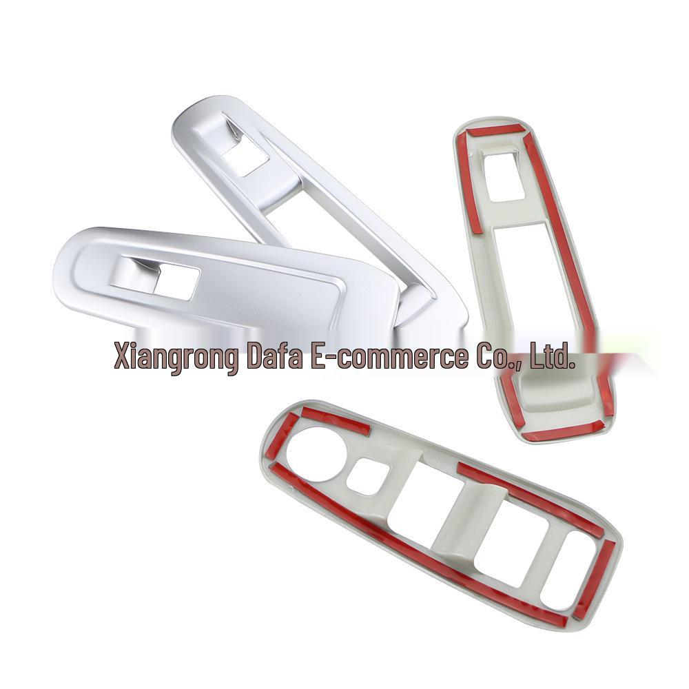 Peugeot 408/308S Glazen Schakelaar Paneel Sticker voor Auto Deurknop Modificatie