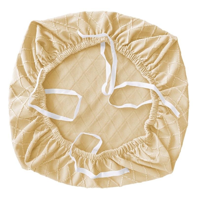 Stretch Jacquard Office Computer Chair Seat Covers, Removable Washable Anti-dust Desk Chair Seat Cushion Protectors