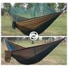 Hammock with mosquito net, deckchair, tourist bed, survival double gadgets
