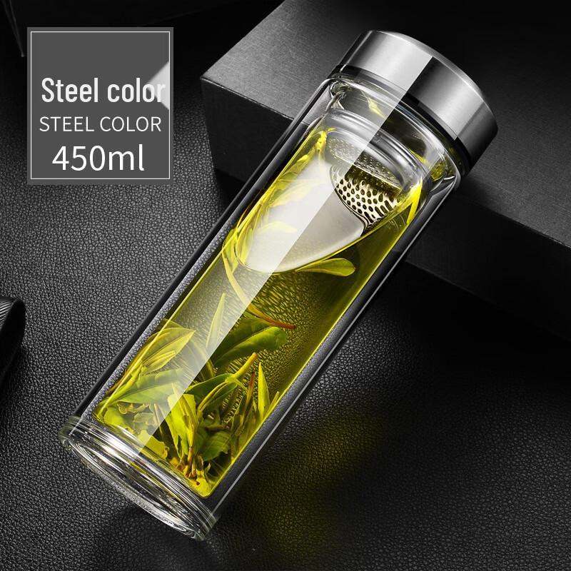 Qianxing Double Wall Borosilicate Glass Cup