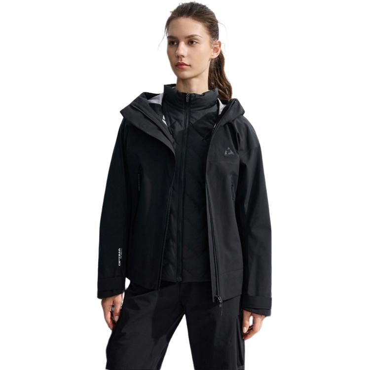 Fila Explorer Removable Three-In-One Fashion Simple Trendy Casual Sports Outdoor Versatile Two-Piece Set Women Outerwear A11W547906FBK