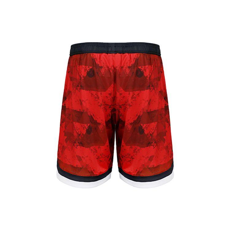 Under Armour Color Block Basketball Training Knit Shorts Unisex Shorts Red 21500208-600