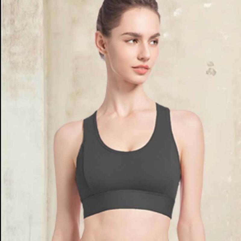High-strength Quick-drying Sports Bra for Women Yoga Vest Running Bra Fitness Bra Shockproof Anti-sagging Push-up Bra