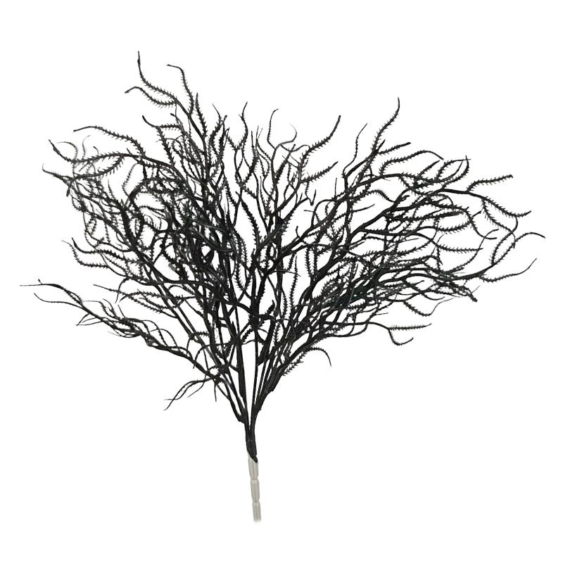 Halloween Artificial Tree Branches Gothic Black Series Ornament Plastics Party Decoration 8 Styles