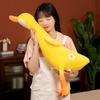 Simulation Fluffy Duck Plush Toy Cute Animal Popular Stuffed Swan Dolls Fashion Kids for Girls Birthday Christmas Gift