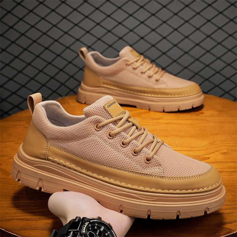 

New Men s Classic Summer Fashion Low Top Skateboarding Shoes Comfortable Soft Sole Sneakers 44 хакі