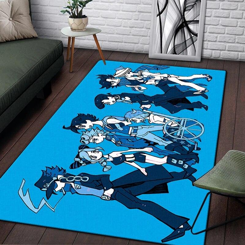 Jojo Anime Beautiful Painting Carpet for Living Room Large Area Rug Black Soft Carpet Home Decoration Mats Boho Rugs Picnic