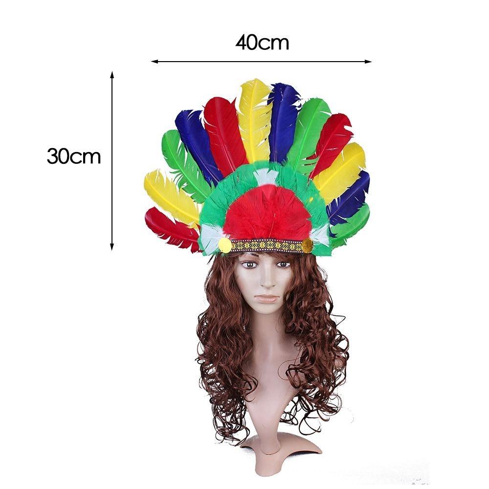 Children's Day Headpiece Fancy Dress Party Headwear New Feather Headdress