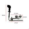 Drum Mic Mount Holder Attachment L Shaped Accessories Microphone Clamp