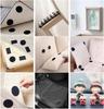 10pcs Round Rug Corner Gripper Hook and Loop Anti Slip Gripper Non Slip Mat Anti Skid Sticker for Hardwood Floor Carpet Area Rug for Home