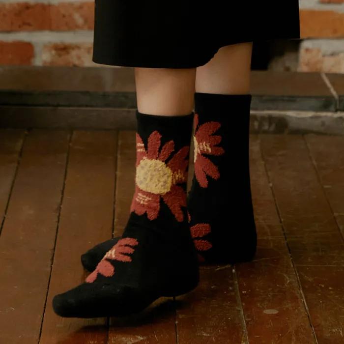 Sunny Flower Tactel Socks 3 Colors
