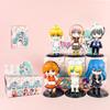 Hatsune Miku Pvc Figurine Collection Set With Assembly For Anime Enthusiasts And Display