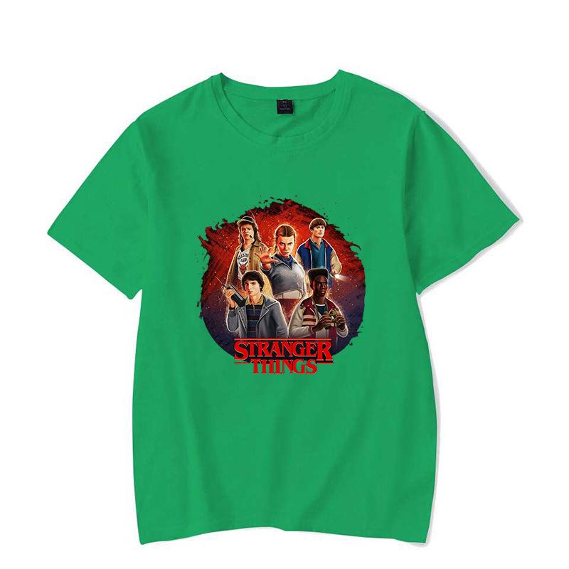Stranger Things Unisex Y2K Short Sleeve Casual T-shirt