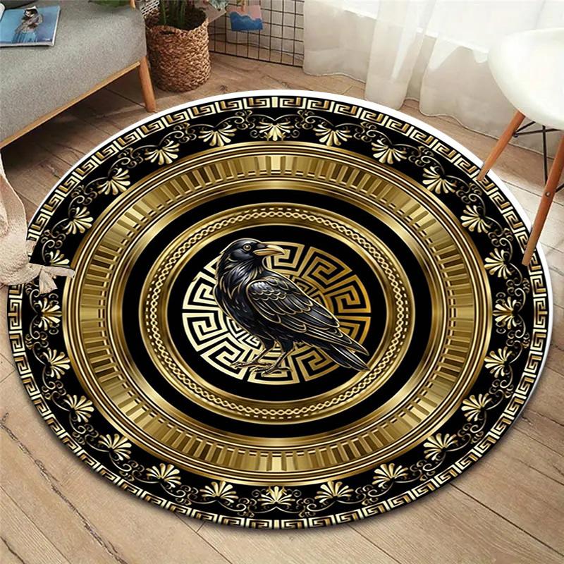 

1Pc Black crow Print Flannel Blanket, High quality Comfortable for All Seasons, Home Decor, Warmth and Comfort, Perfect for Christmas Gifts 80cmx80cm