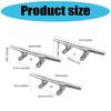 Marine Hardware Boat Cleat 2 Pack, 316 Stainless Steel Screw Mount Dock Cleat for Mooring and Deck Tie-Down Use