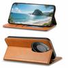 For Honor X70 Pro 5G Case Wallet Tri-Color Stitching Leather Phone Cover with Elastic Wristband